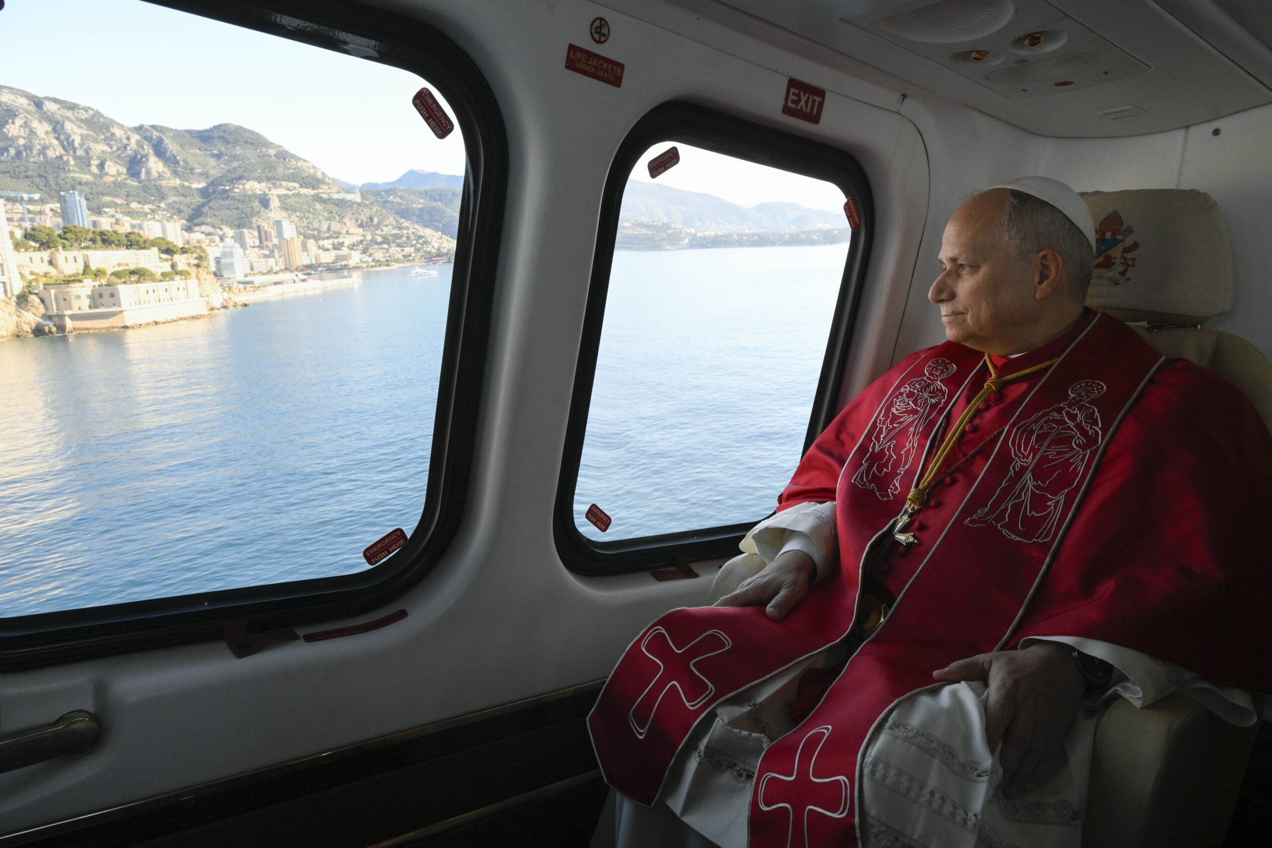 PHOTOS: Pope Leo XIV’s one-day trip to Monaco