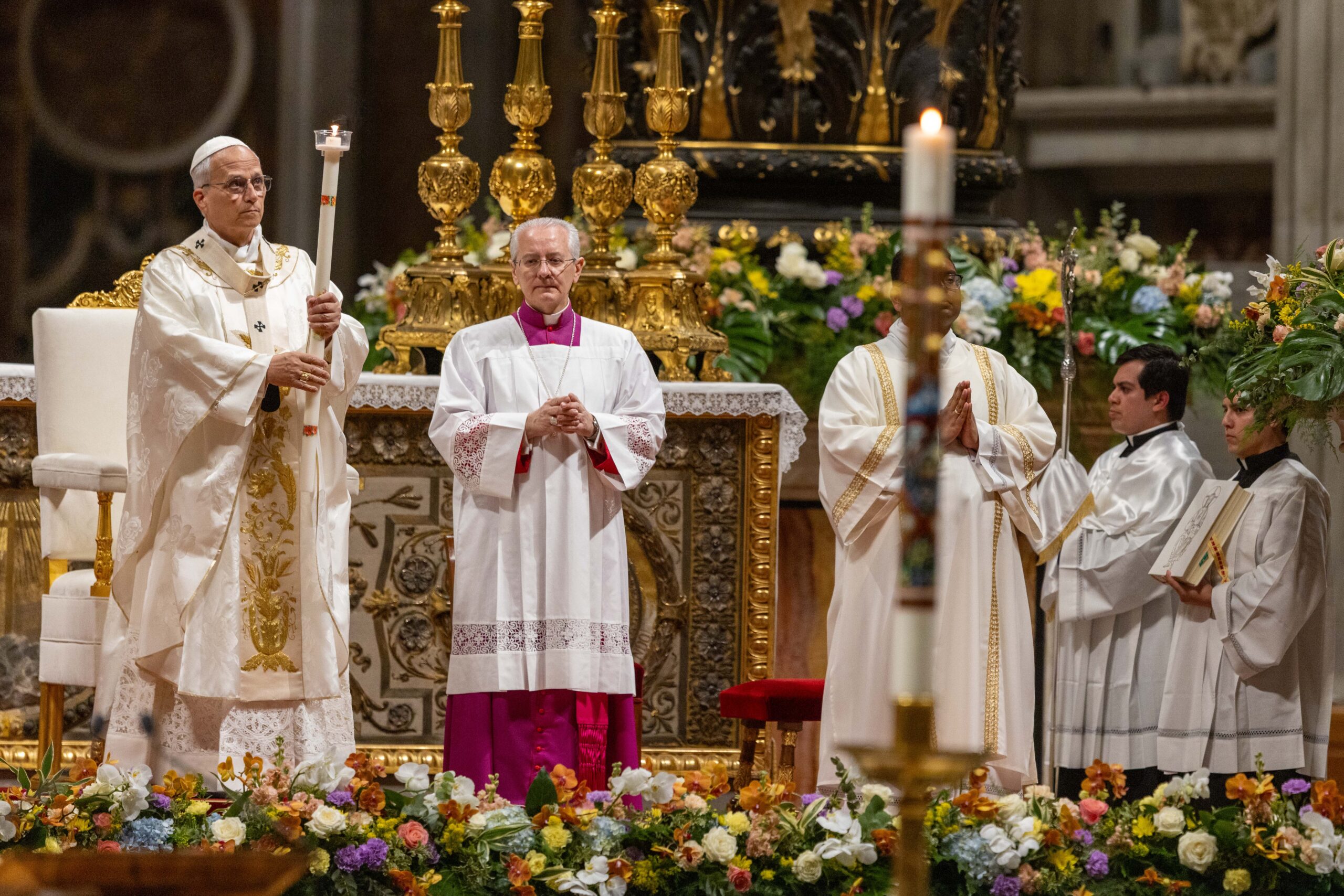 At Easter Vigil, Pope Leo XIV calls for peace to ‘grow and flourish’ throughout the world