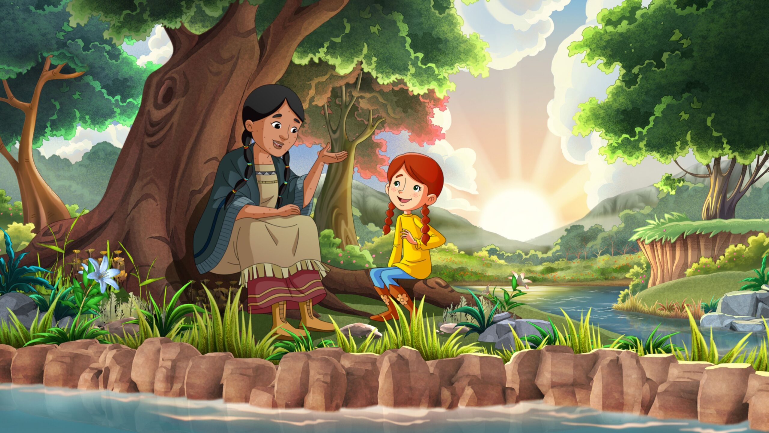 Beloved Catholic kids book series ‘Chime Travelers’ becomes animated TV show