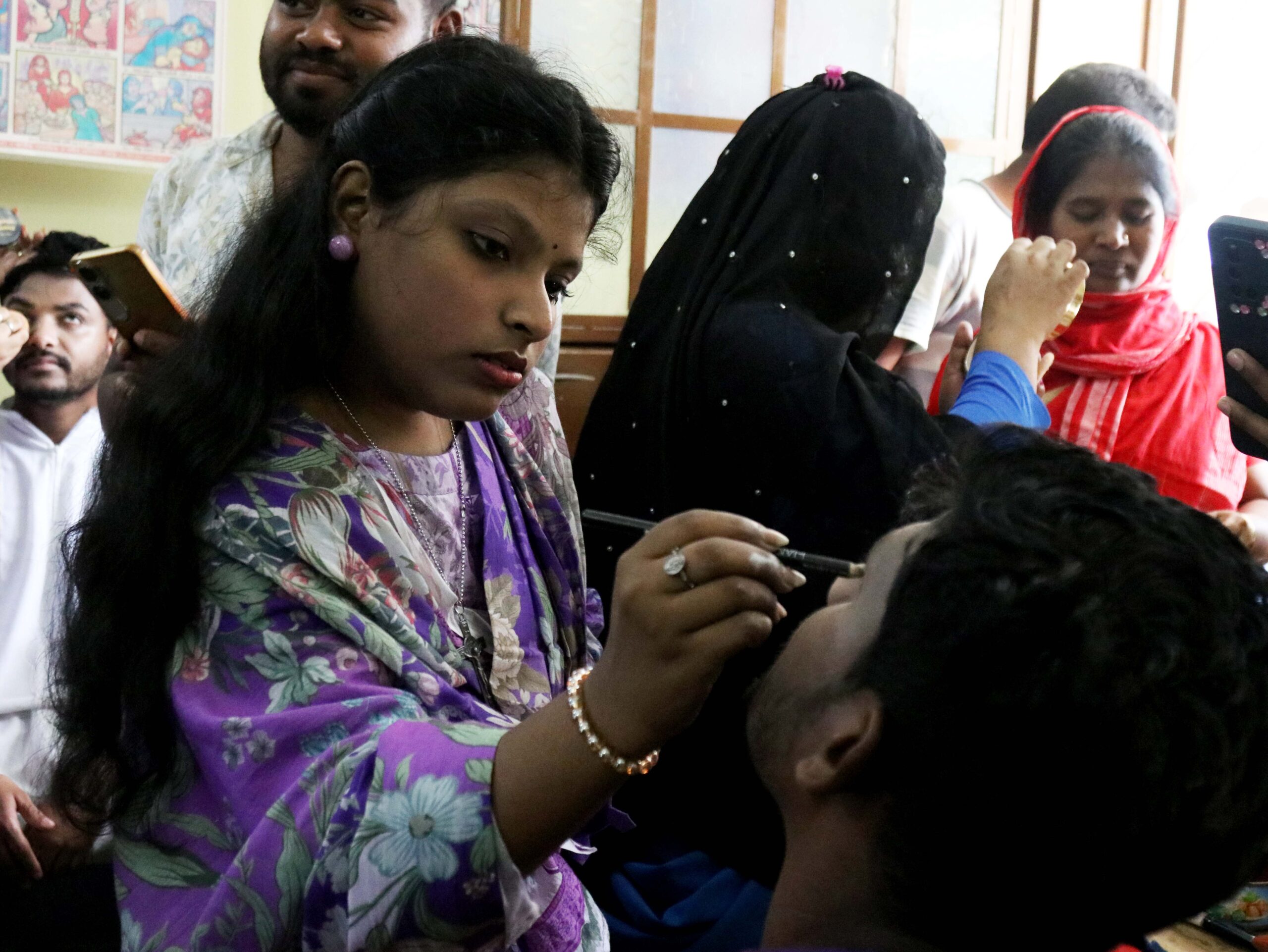 Catholic garment workers in Bangladesh stage Good Friday Passion play near Dhaka