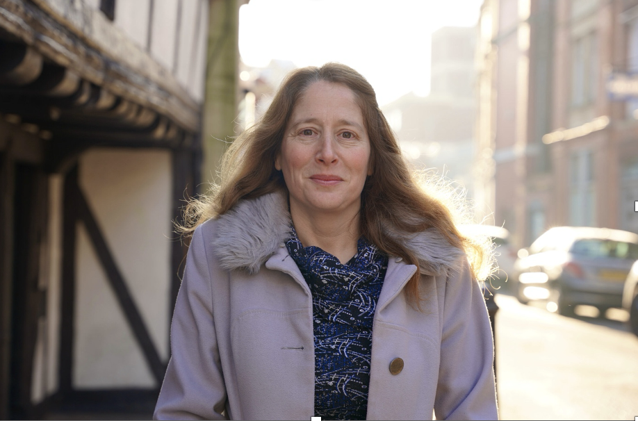 Isabel Vaughan-Spruce stands outside Birmingham Magistrates’ Court in London. | Credit: Photo courtesy of ADF International