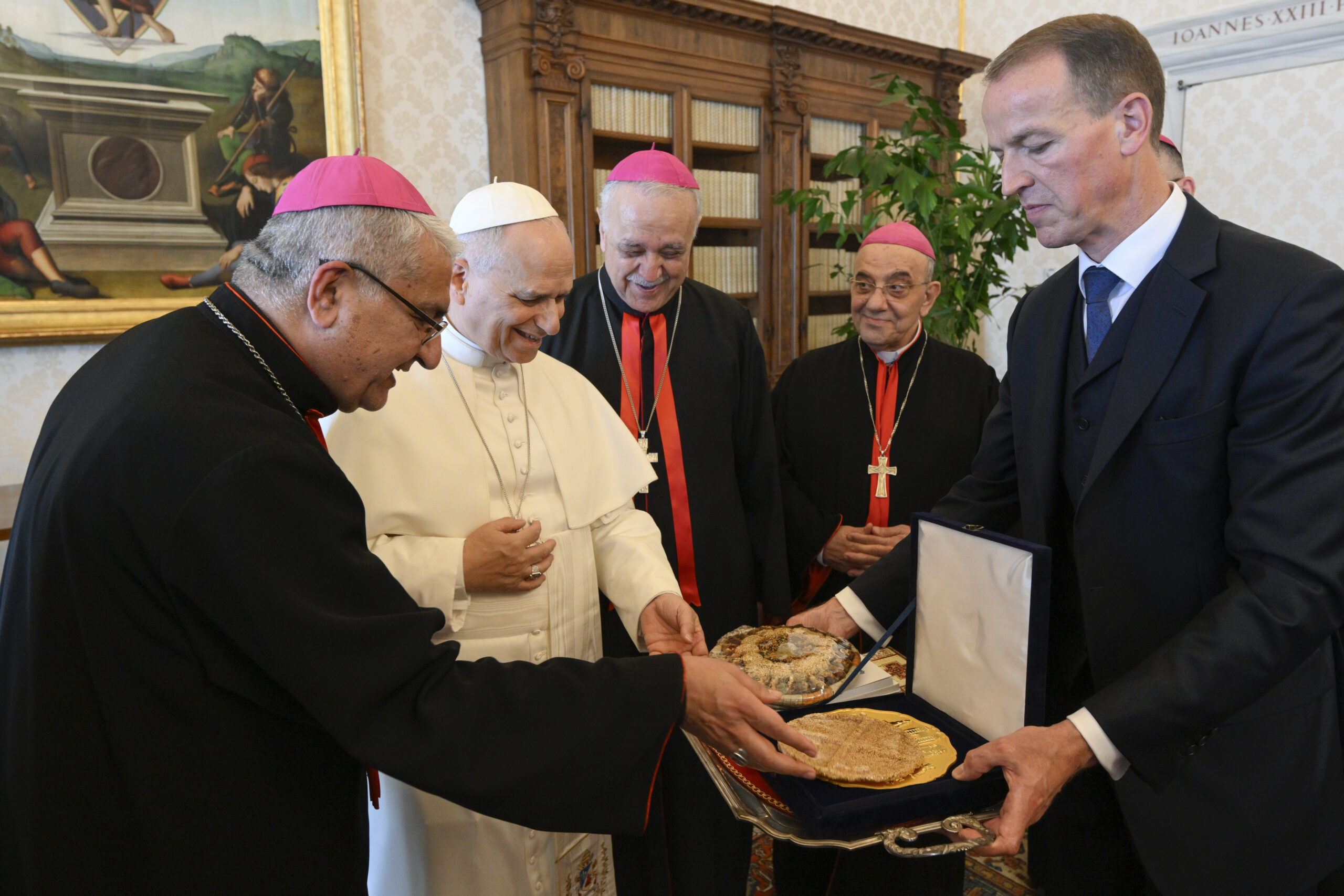Chaldean Catholic bishops meet Pope Leo as they prepare to elect new patriarch