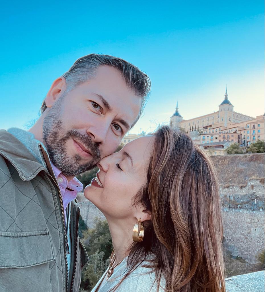“I feel incredibly fortunate to be able to say that my husband is in heaven.” | Credit: Photo courtesy of Virginia Pérez de Santana