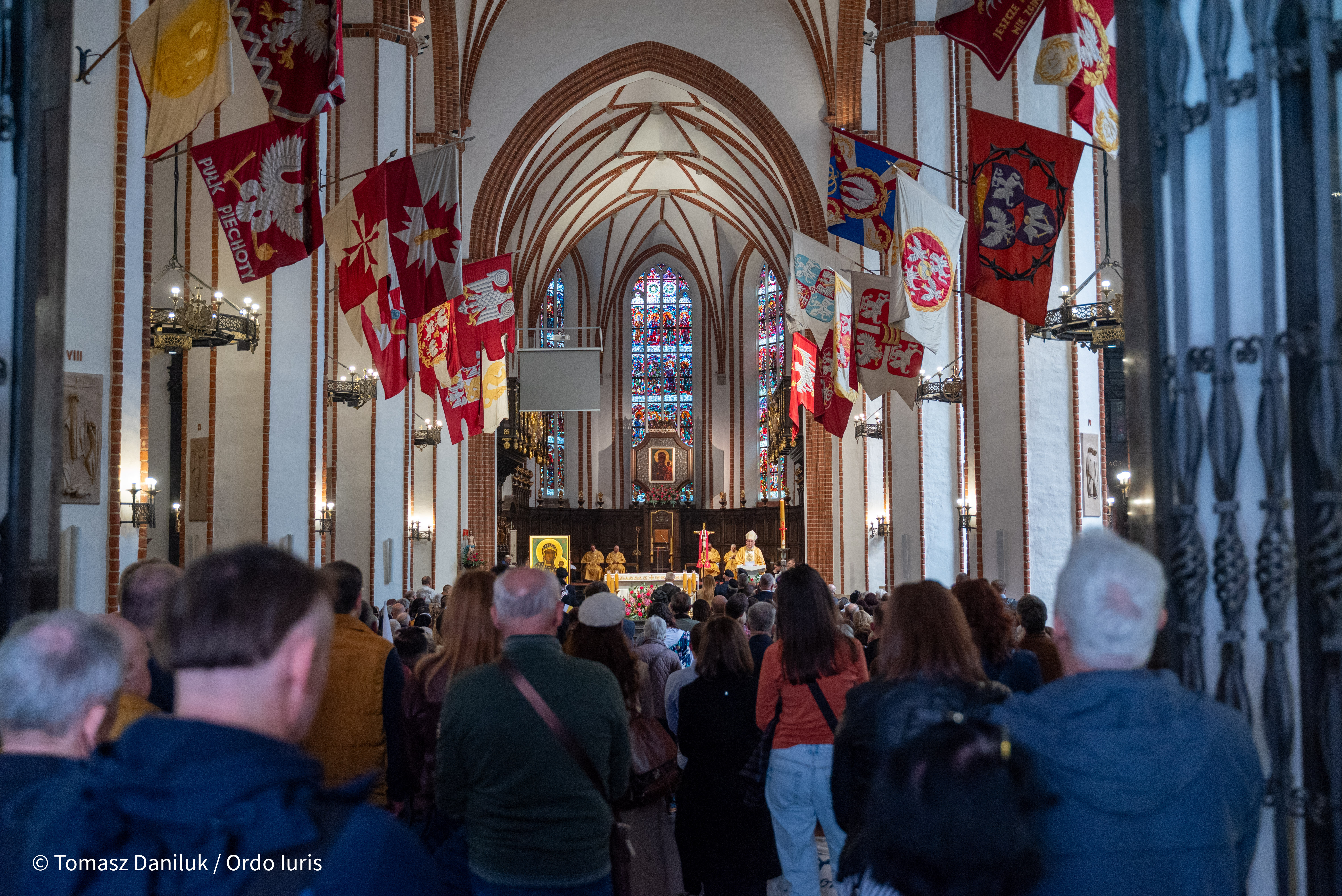 Mass is celebrated at the Archcathedral Basilica of the Martyrdom of St. John the Baptist in Warsaw, Poland, on April 19, 2026. | Credit: Tomasz Daniluk/Ordo Iuris