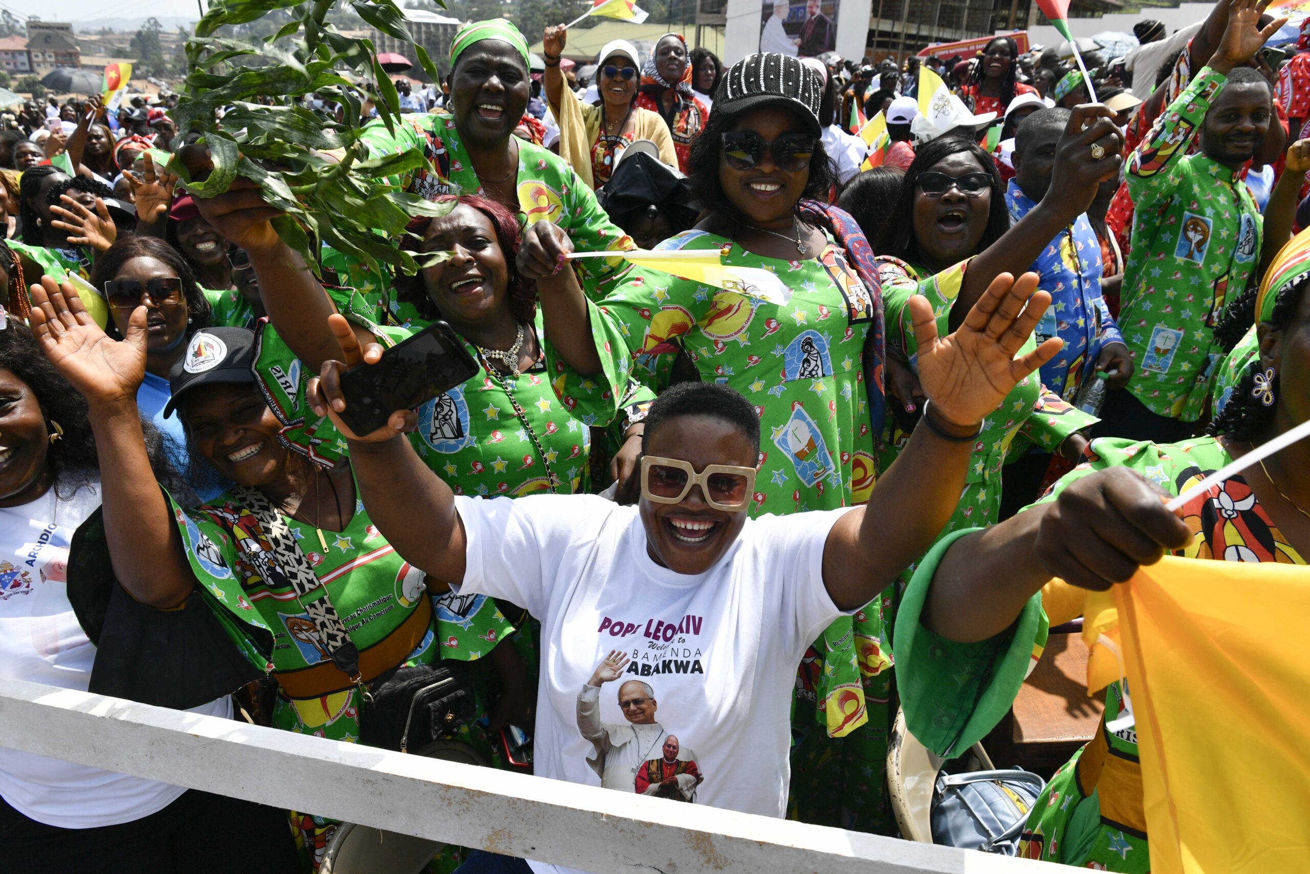 PHOTOS: Highlights from Pope Leo XIV’s first full day in Cameroon