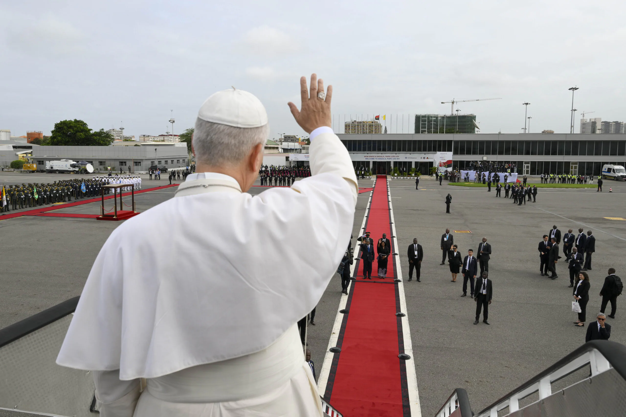 PHOTOS: Pope Leo XIV visits Equatorial Guinea as Africa visit draws to a close