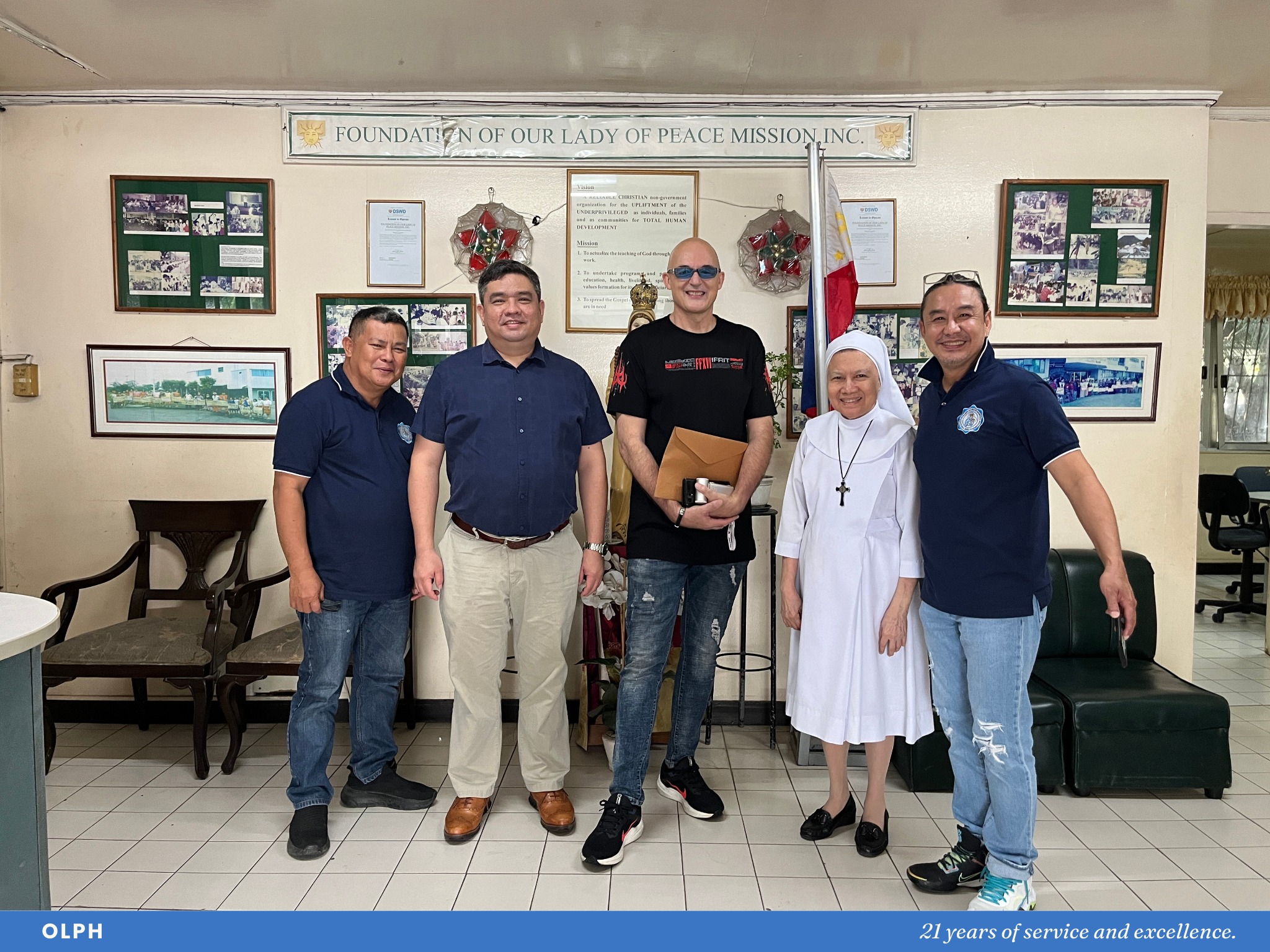 Sister Eva Fidela Maamo, surgeon and missionary, at Our Lady of Peace Hospital in Parañaque, Metro Manila, Philippines, on July 10, 2023. | Credit: Photo courtesy of Our Lady of Peace Hospital
