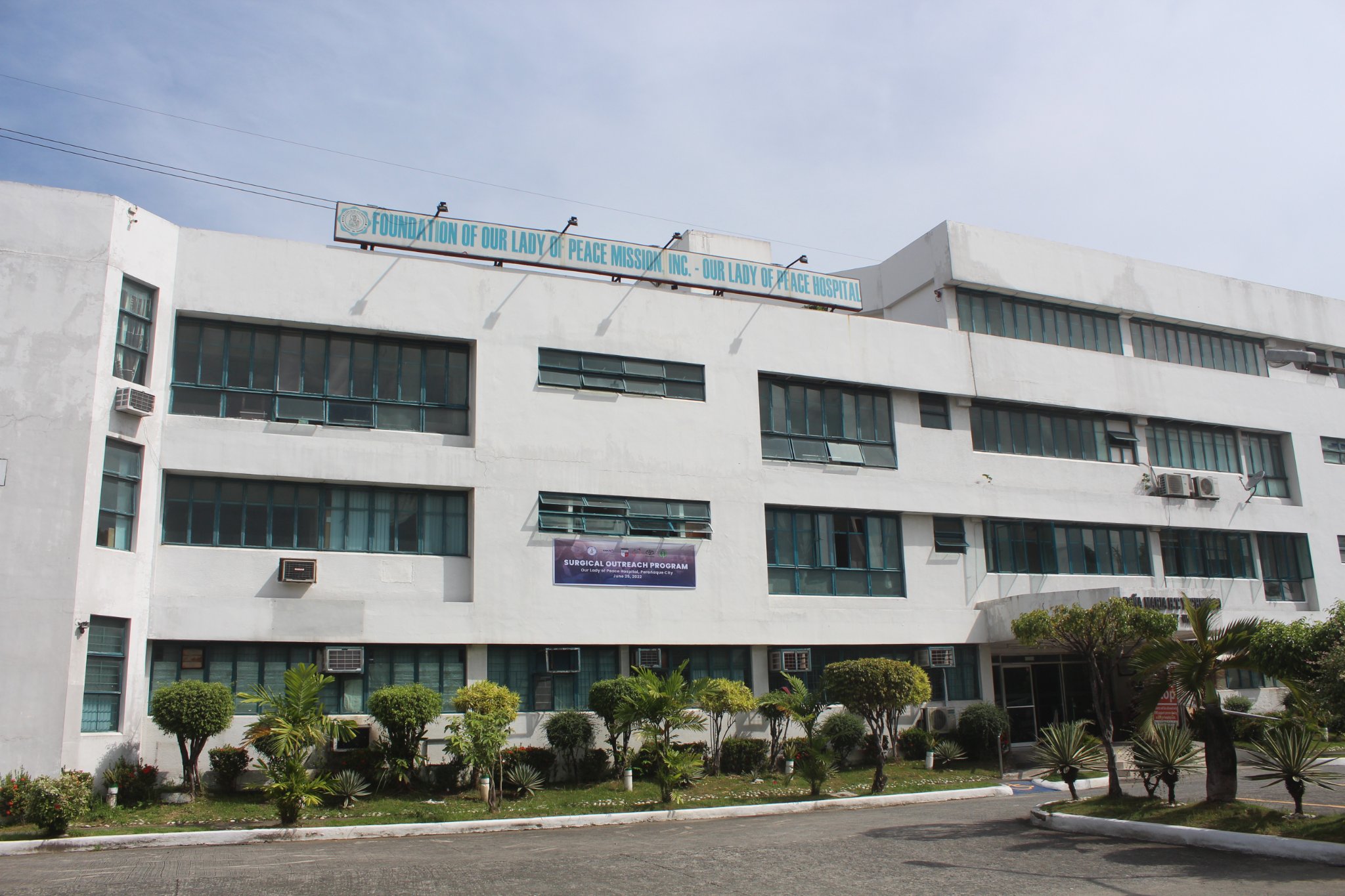 The Our Lady of Peace Hospital, co-founded by Sister Eva Fidela Maamo with American Jesuit Father James Reuter to serve the poor, stands in Parañaque, Metro Manila, Philippines. | Credit: Photo courtesy of Our Lady of Peace Hospital