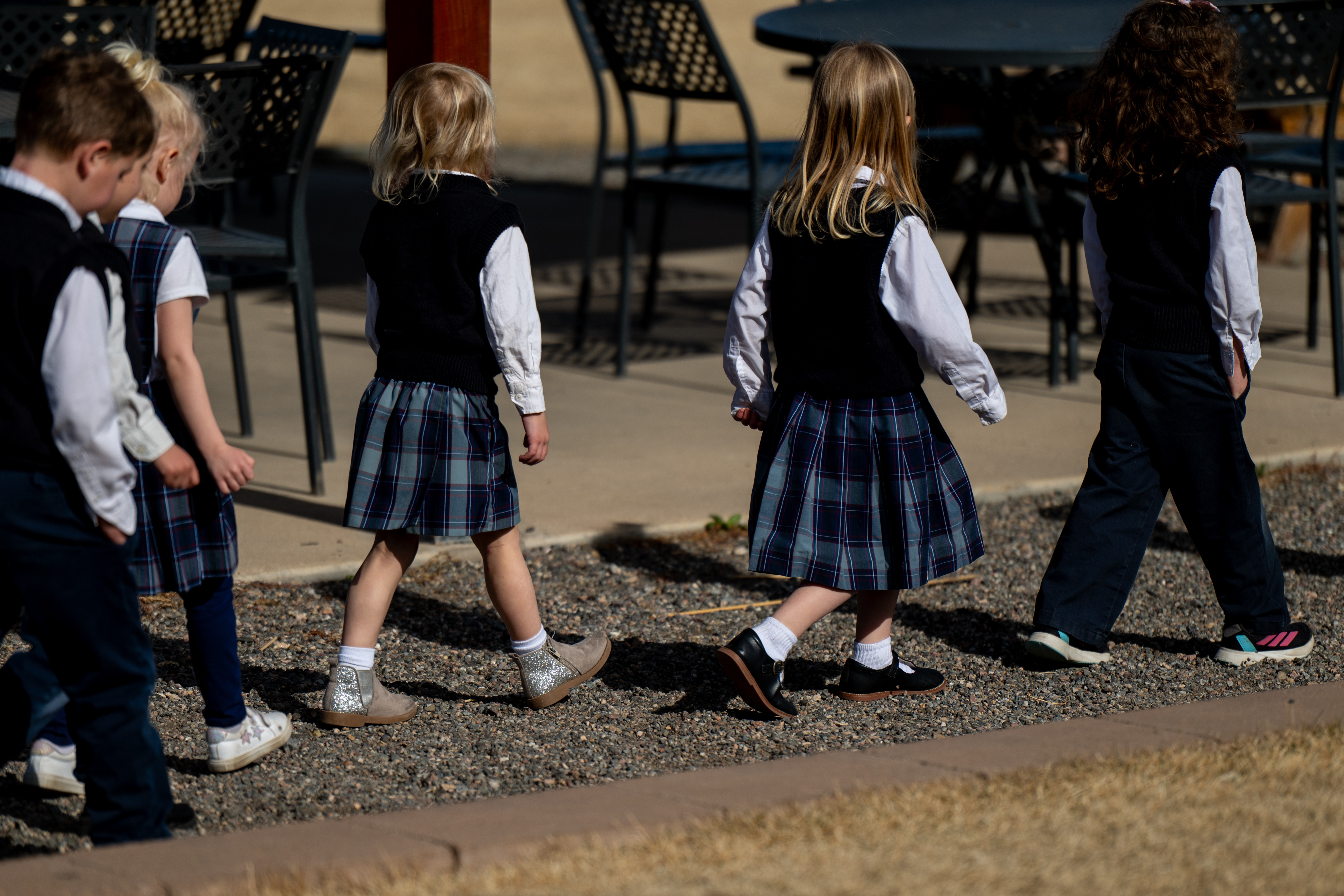 Students at St. Mary Catholic Virtue Preschool in Littleton, Colorado. | Credit: Becket