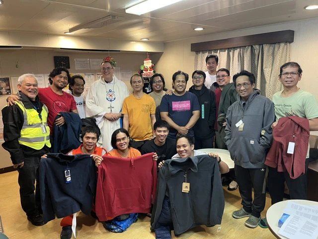 Bishop highlights Church’s ministry to seafarers facing danger and isolation