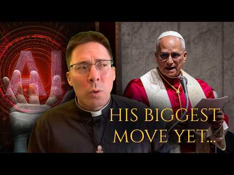 ⚠️ POPE LEO dropping 💣 on A.I.?