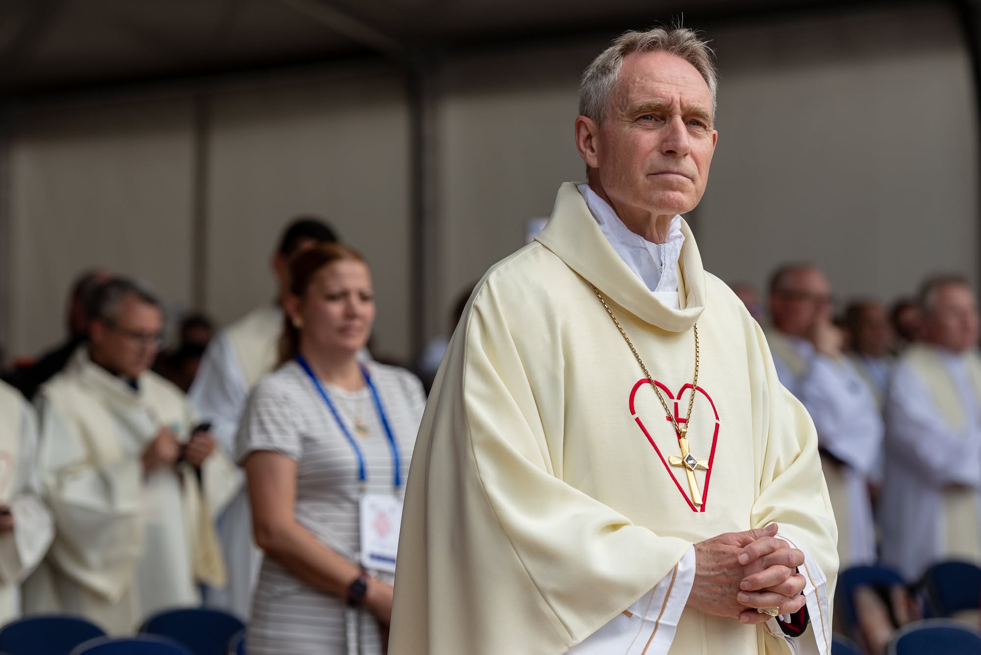 Archbishop Georg Gänswein, apostolic nuncio to the Baltic States, attends the opening Mass of the World Apostolic Congress on Mercy in Vilnius, Lithuania, on June 7, 2026. | Credit: Archdiocese of Vilnius