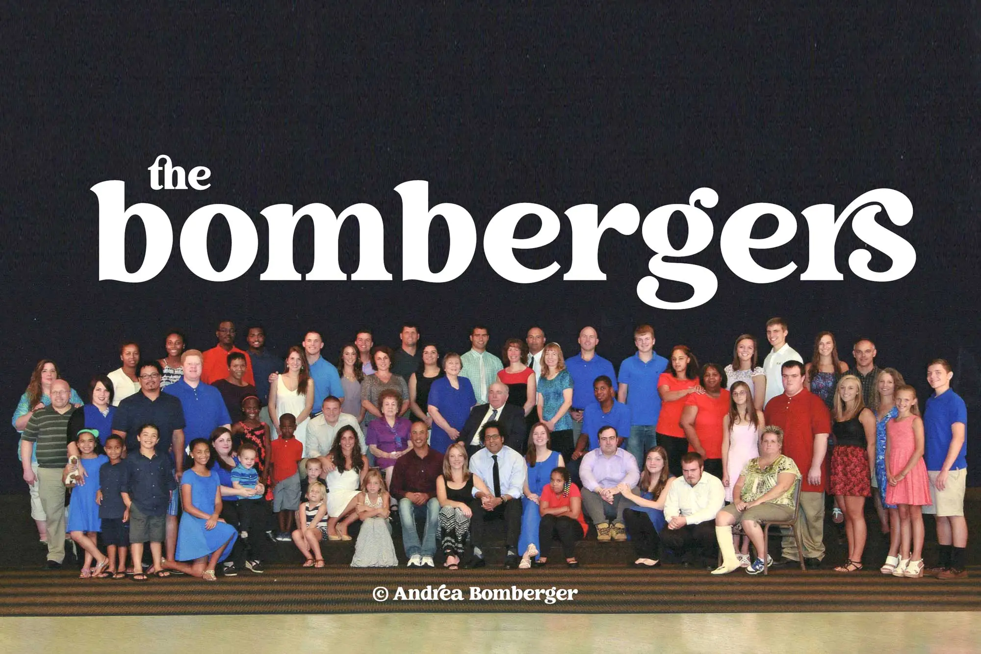 A photo by Andrea Bomberger of the entire Bomberger family. | Credit: Andrea Bomberger
