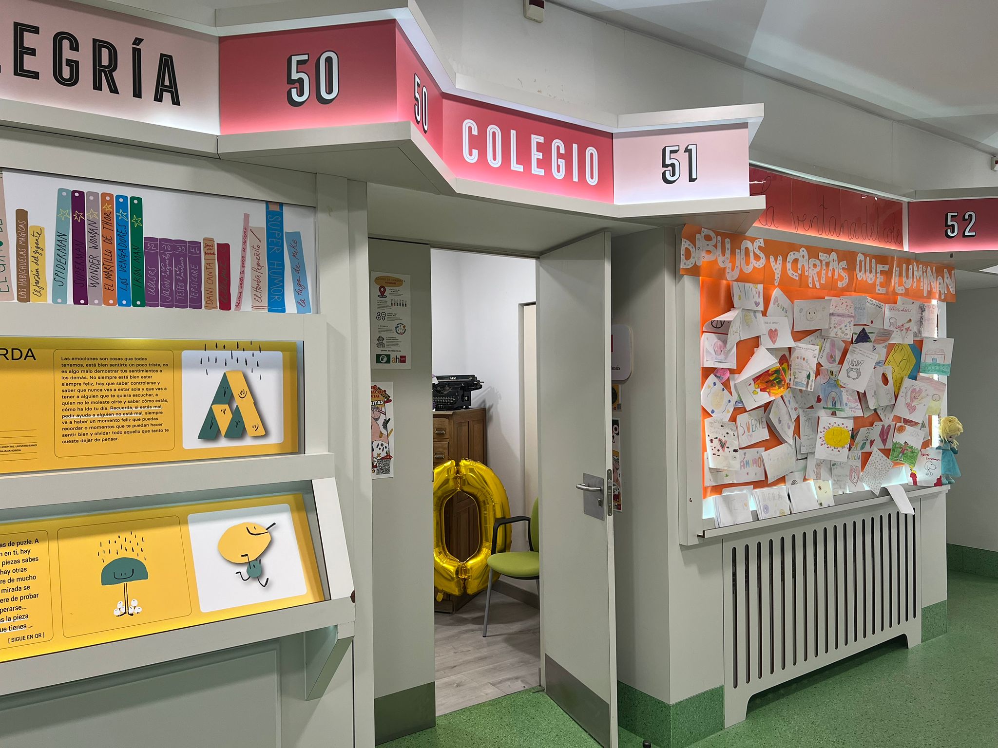 The school at the Child Jesus Hospital in Madrid. | Credit: Almudena Martínez-Bordiú/ACI Prensa