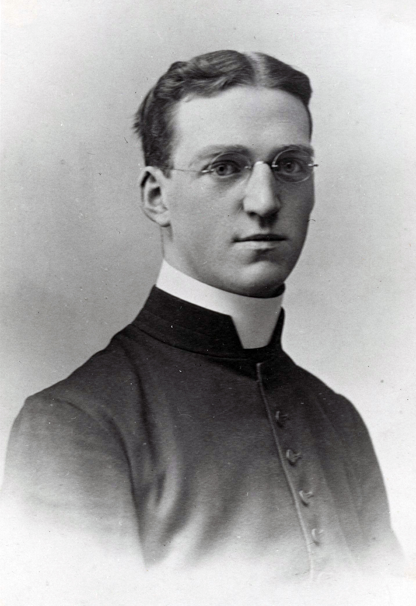 Father Edward J. Flanaganʼs ordination portrait taken when he was ordained a priest in 1912. Photo courtesy of Boys Town.