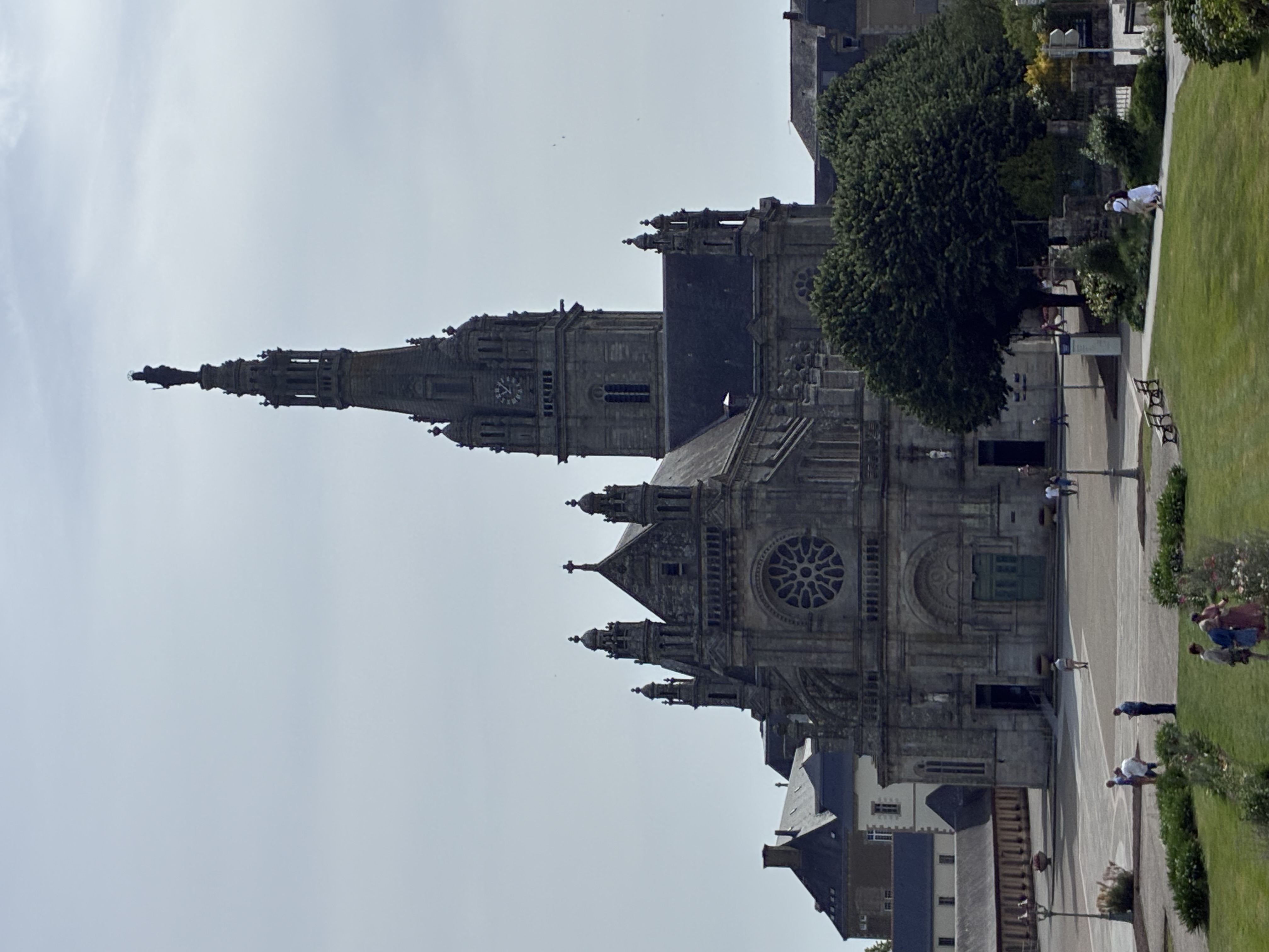 The Shrine of St. Anne d’Auray in the Brittany region of northwestern France is considered to be Brittany’s most important pilgrimage site and where St. Anne, grandmother of Jesus, is said to have made her only earthly apparition. | Credit: Katherine Matt