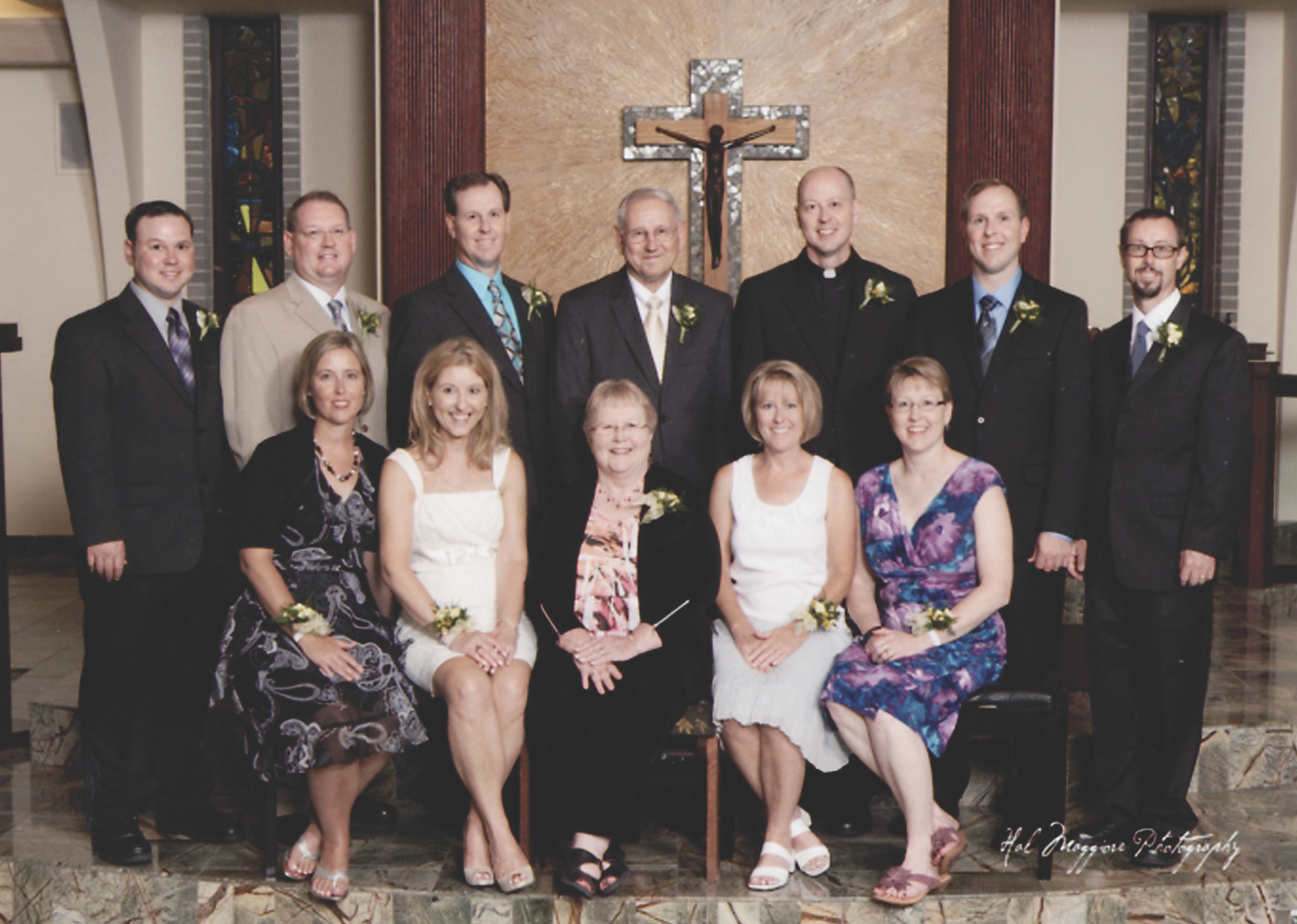 Archbishop James Golka with his siblings and parents. | Credit: Photo courtesy of the Diocese of Colorado Springs