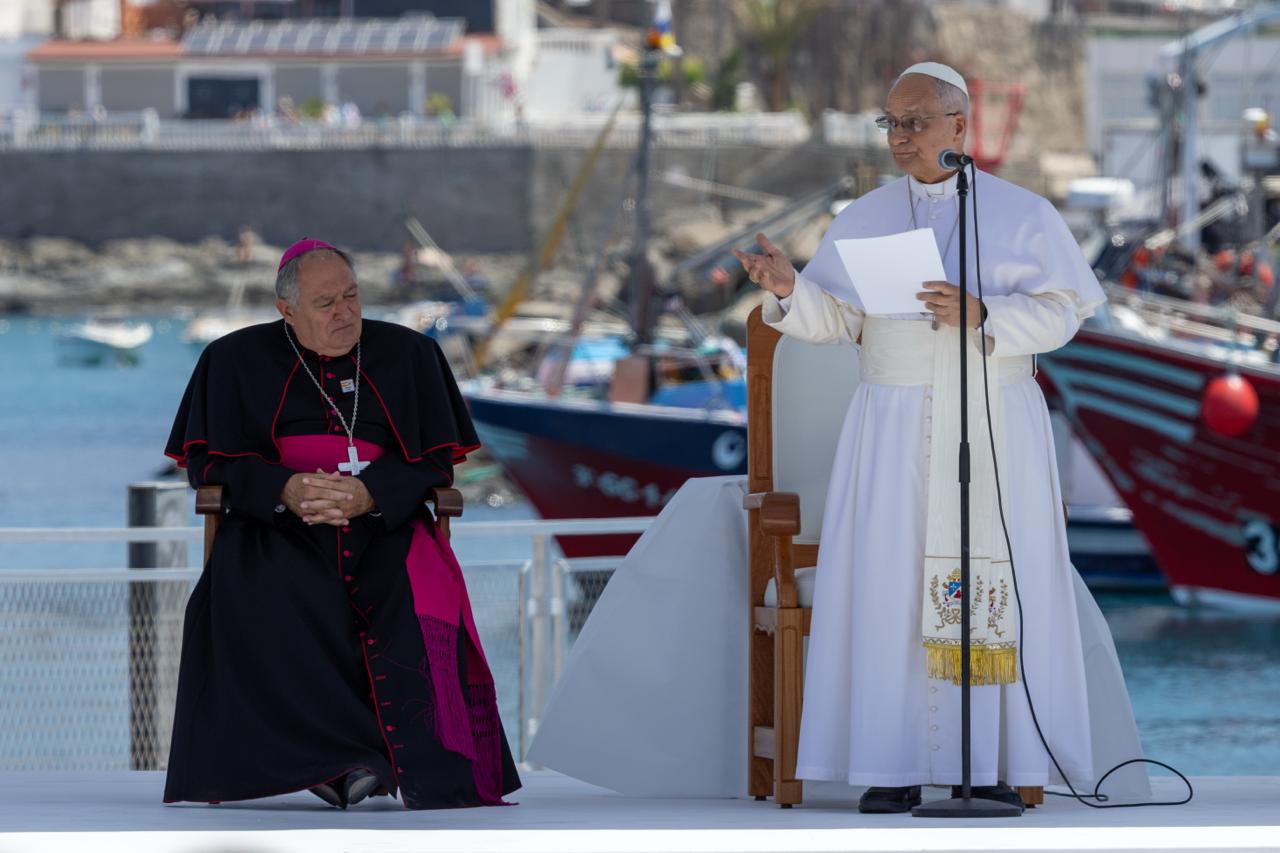 Pope Leo XIV calls for ‘examination of conscience’ on migrants at Canary Islands port