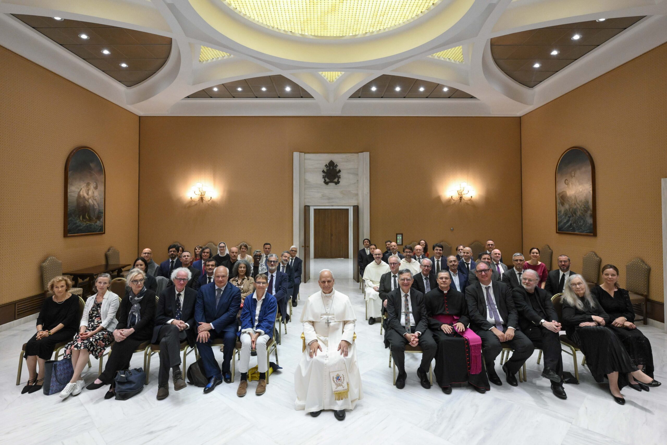 Pope Leo XIV: Writing is an act of humanity that leads to God