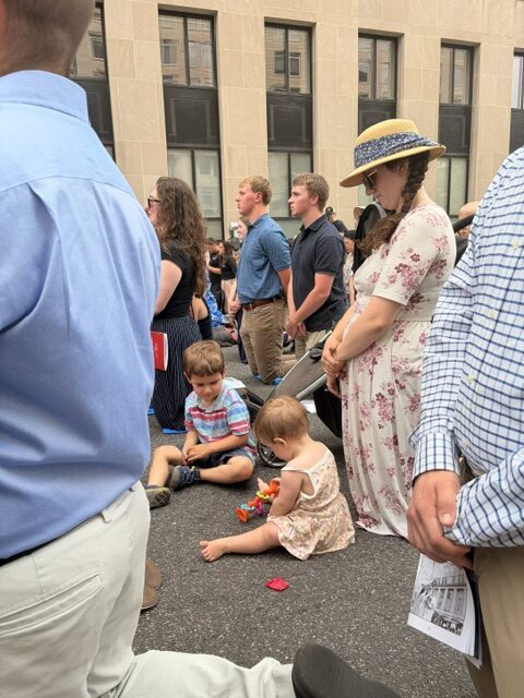 ‘Witness to the whole world’: Families gather for Eucharistic procession in Washington, D.C.