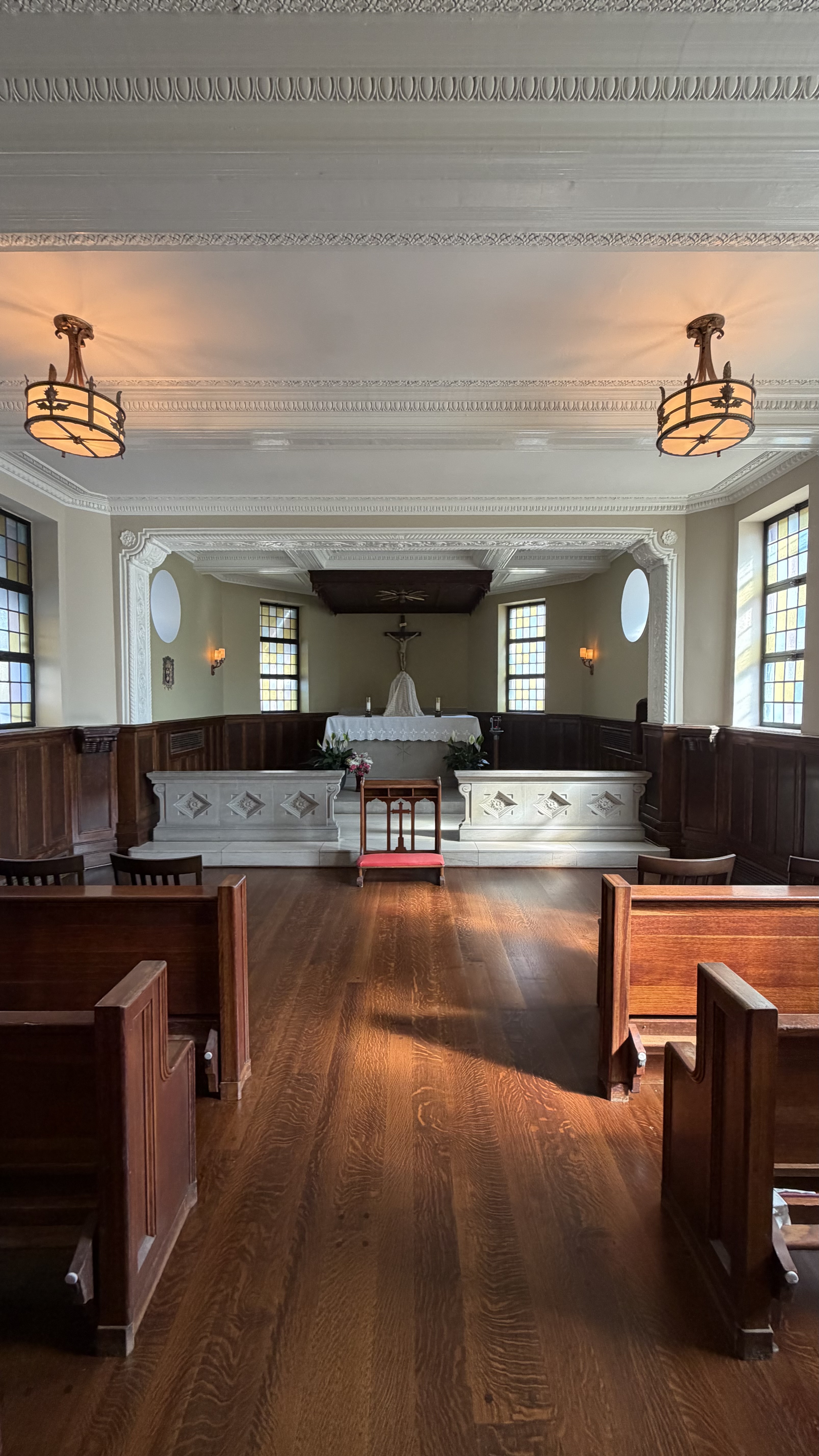 Mercy Chapel at Cappella Studio, Atlantic City, New Jersey’s Catholic art studio. | Credit: Jim Dessicino