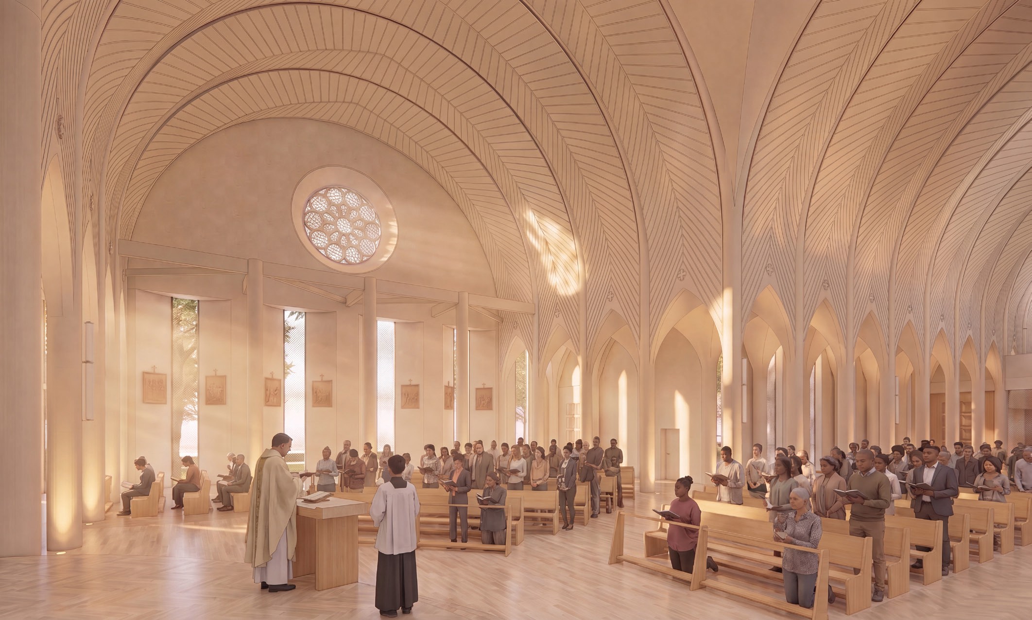New Zealand’s first new Catholic cathedral in 120 years unveiled in Christchurch