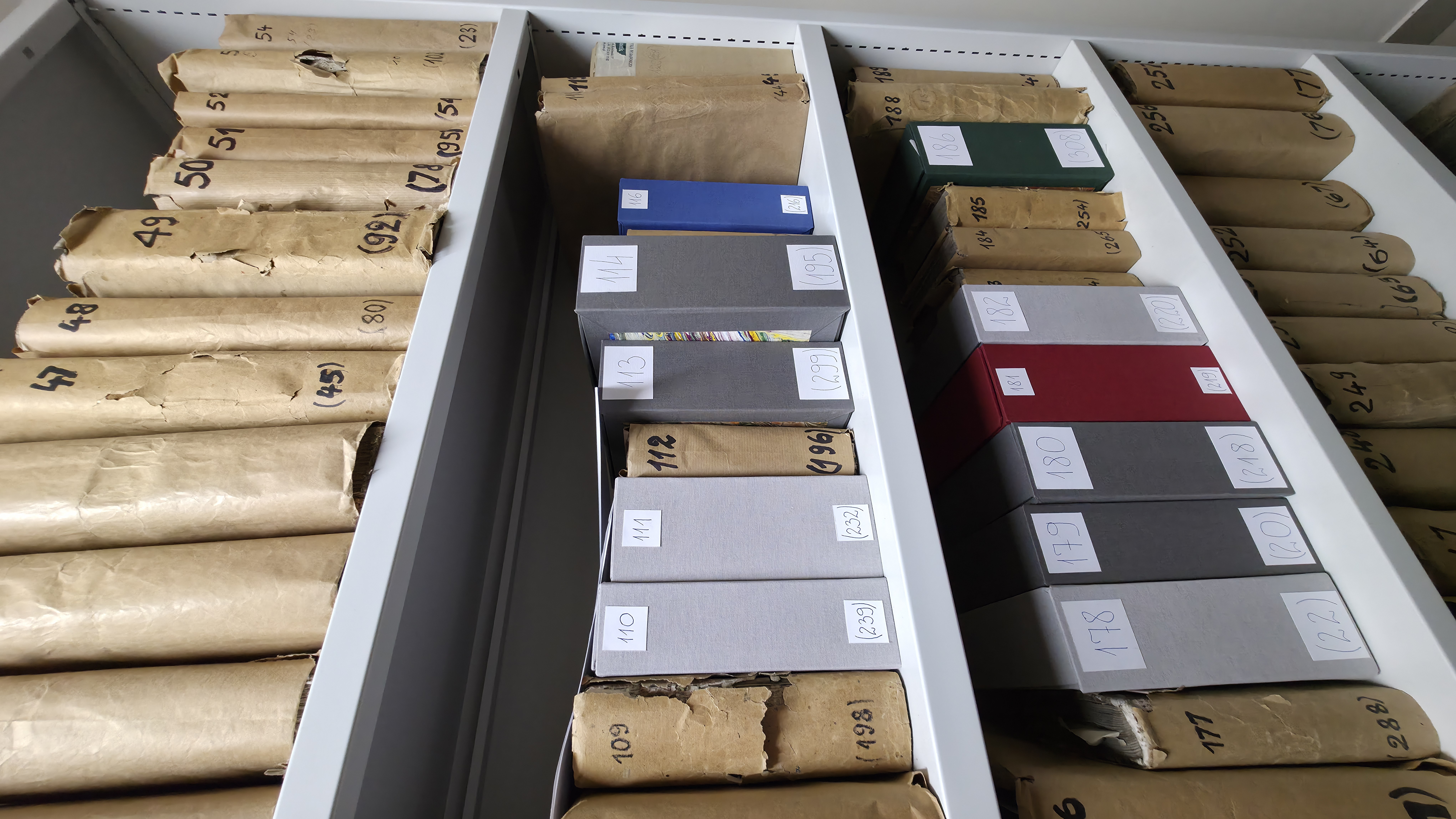 The shelves of the Pelplin diocesan library in Poland where the St. Augustine manuscripts were housed. | Credit: Pelplin Diocesan Library