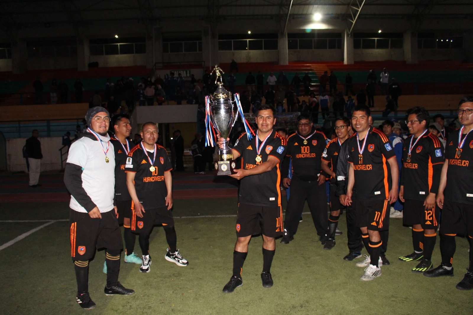 Huancavelica clergy win the 2026 cup. | Credit: Photo courtesy of Father Carlos López Bonifacio, Diocese of Huancavelica