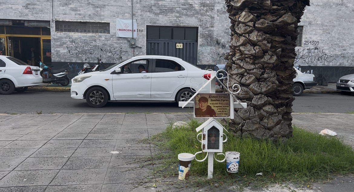 Cenotaph on the streets of Nezahualcóyotl, Mexico, August 2026. | Credit: Diego López Colín/ACI Prensa