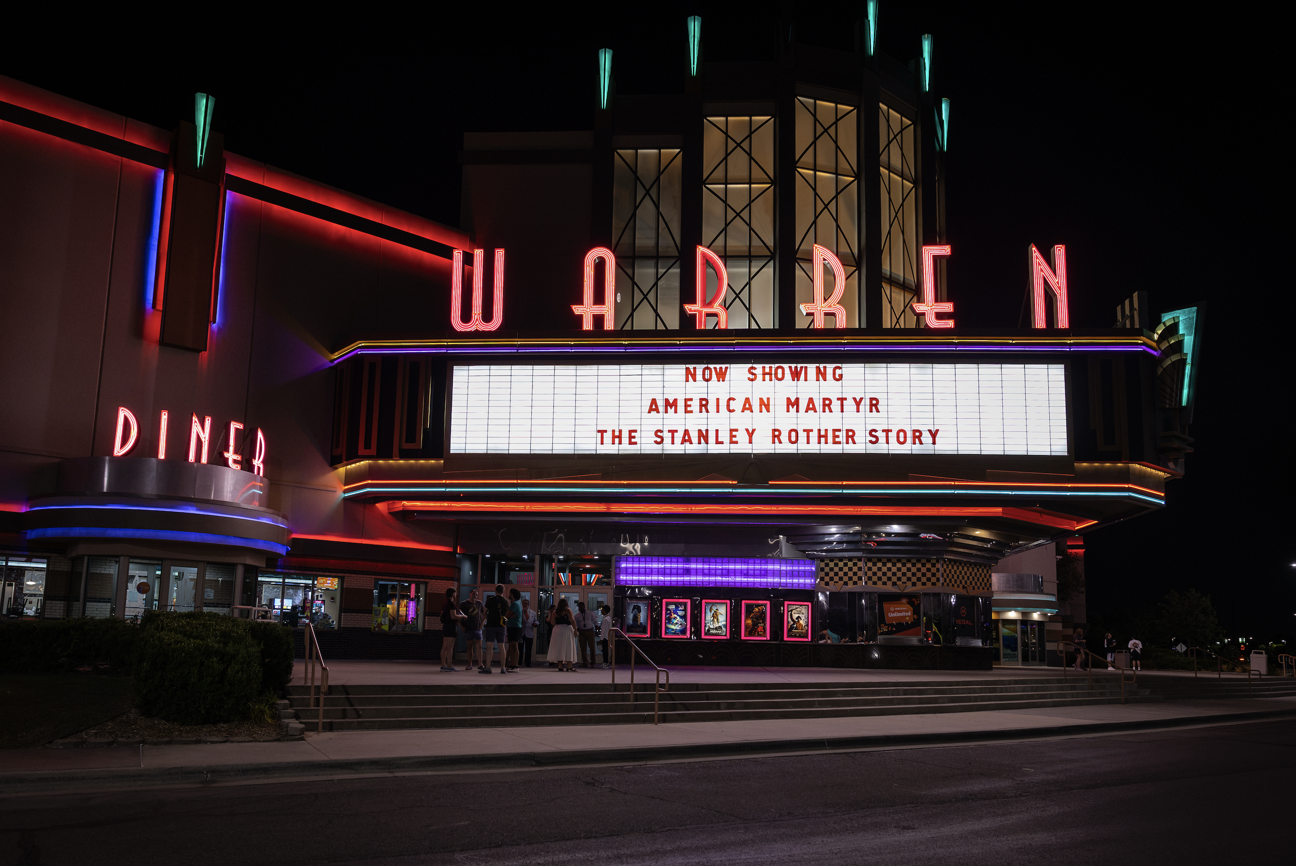 The Warren Theater in Oklahoma City hosted the premiere of “American Martyr: The Stanley Rother Story” on July 28, 2026. | Credit: Photo courtesy of Chris Porter