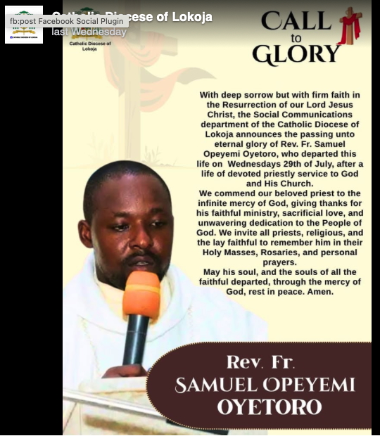Priest murdered, followed by kidnappings at Mass in Nigeria
