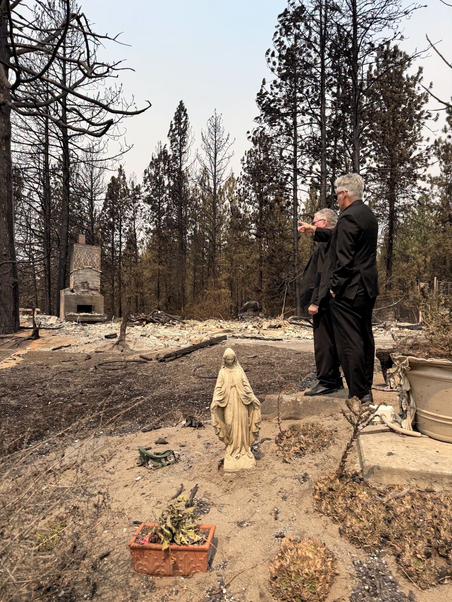 Spokane Bishop Daly calls for prayers amid ‘devastating’ wildfires in Washington state