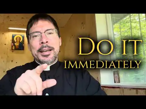 Trick for intrusive thoughts – Fr. Mark Goring CC