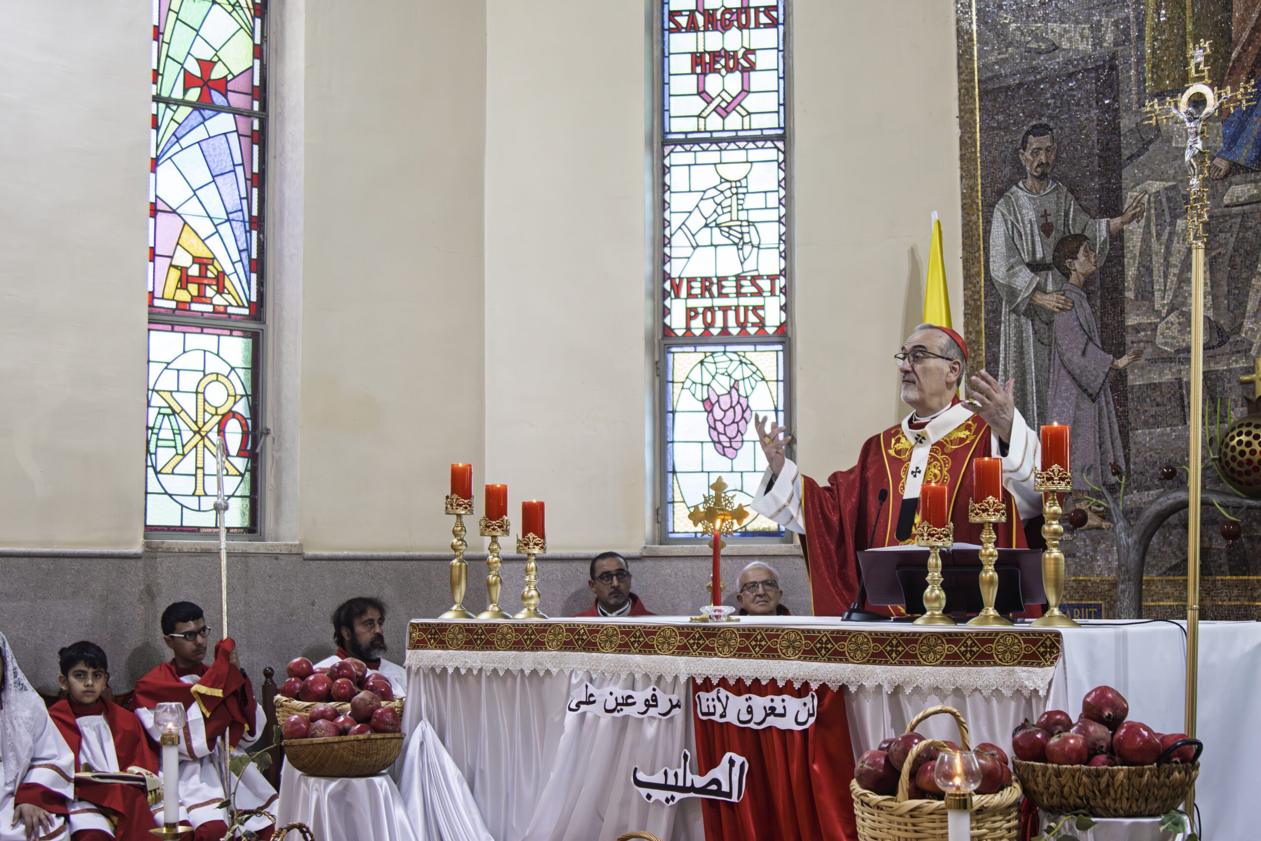 Cardinal Pizzaballa calls Christians in the Holy Land to make the cross a way of life