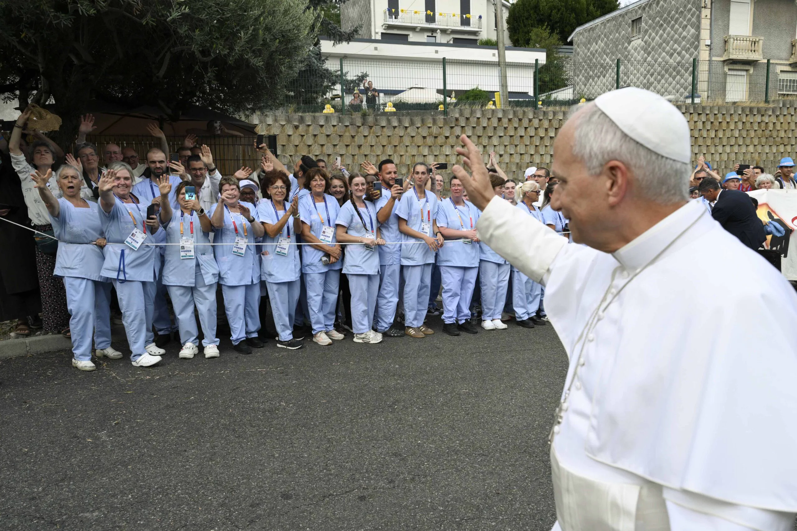 Killing the sick is ‘false compassion,’ pope says in Lourdes