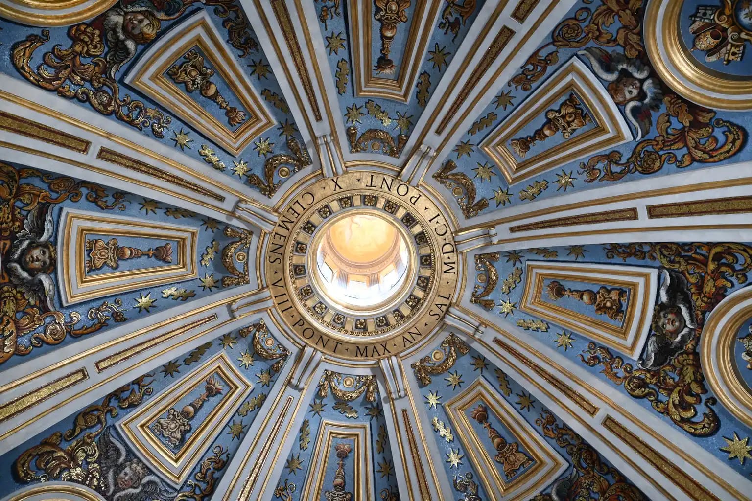 St. Peter’s Basilica completes mosaic restoration of ornate chapel dome