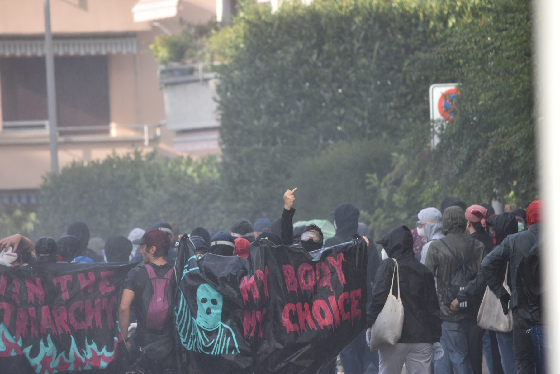 Swiss March for Life draws thousands as masked cyclists attempt disruption