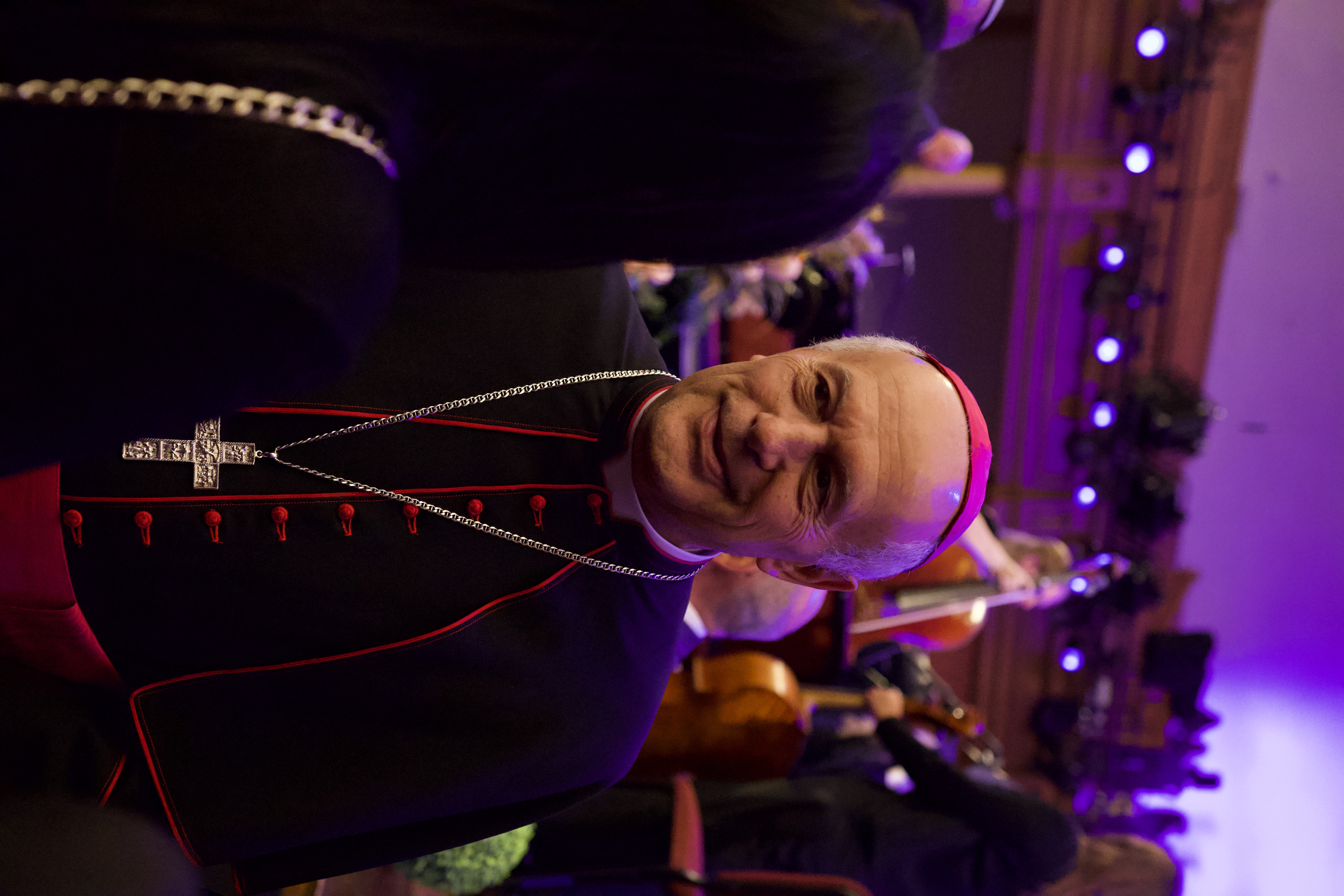 Archbishop Gabriele Caccia, apostolic nuncio to the United States, speaks Oct. 15, 2026, at the G20 Interfaith Forum in Salt Lake City. | Credit: Photo courtesy of the G20 Interfaith Forum