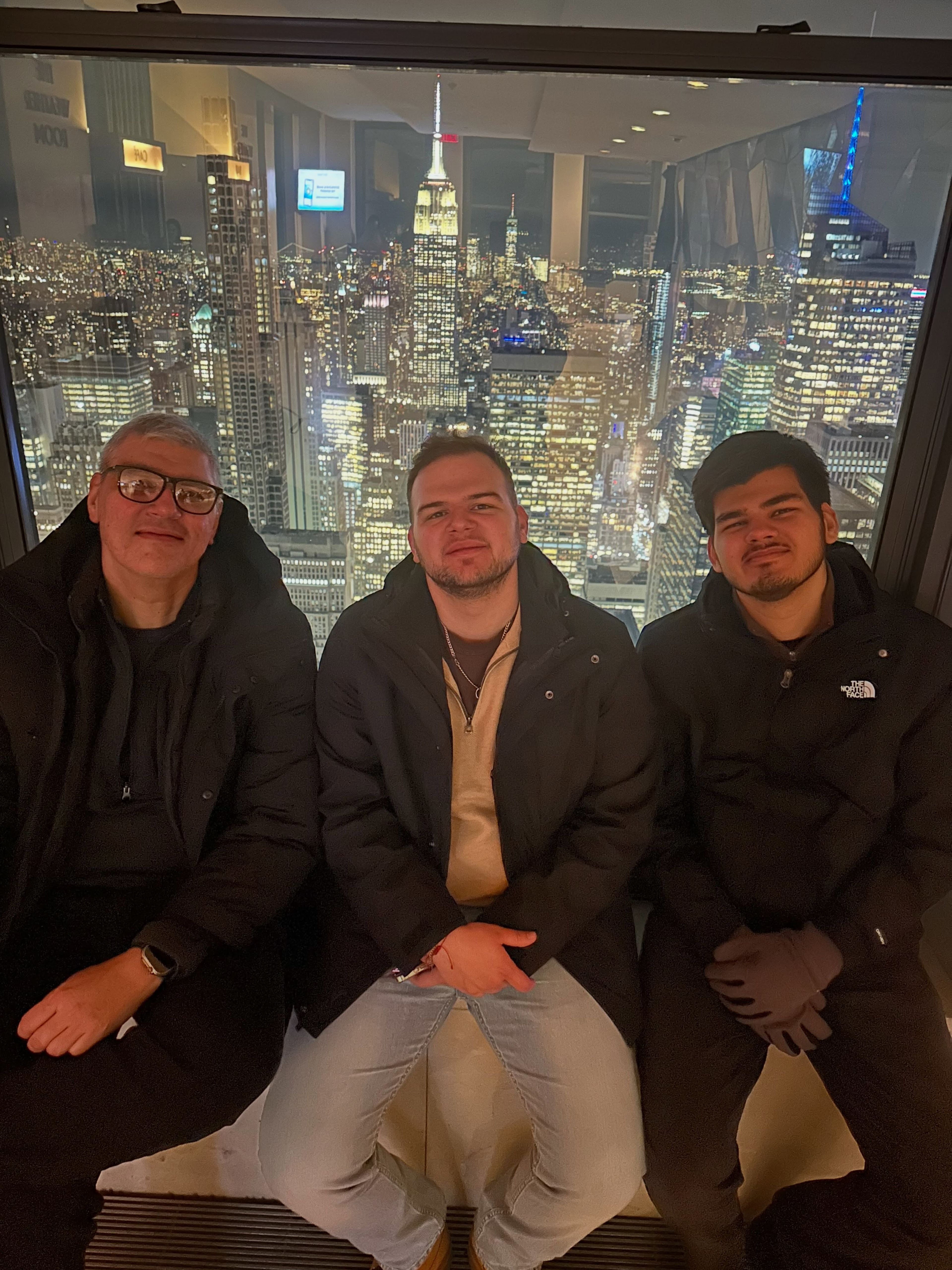 Wilson, Ricardo, and Enrique on vacation | Credit: Courtesy of María Elena Rocha