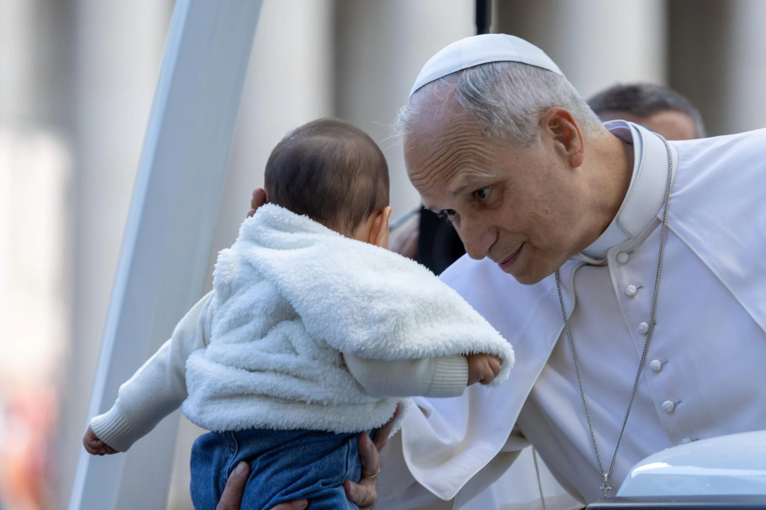 Pope Leo affirms the ‘unbreakable oneness’ of marriage at first general audience post-surgery
